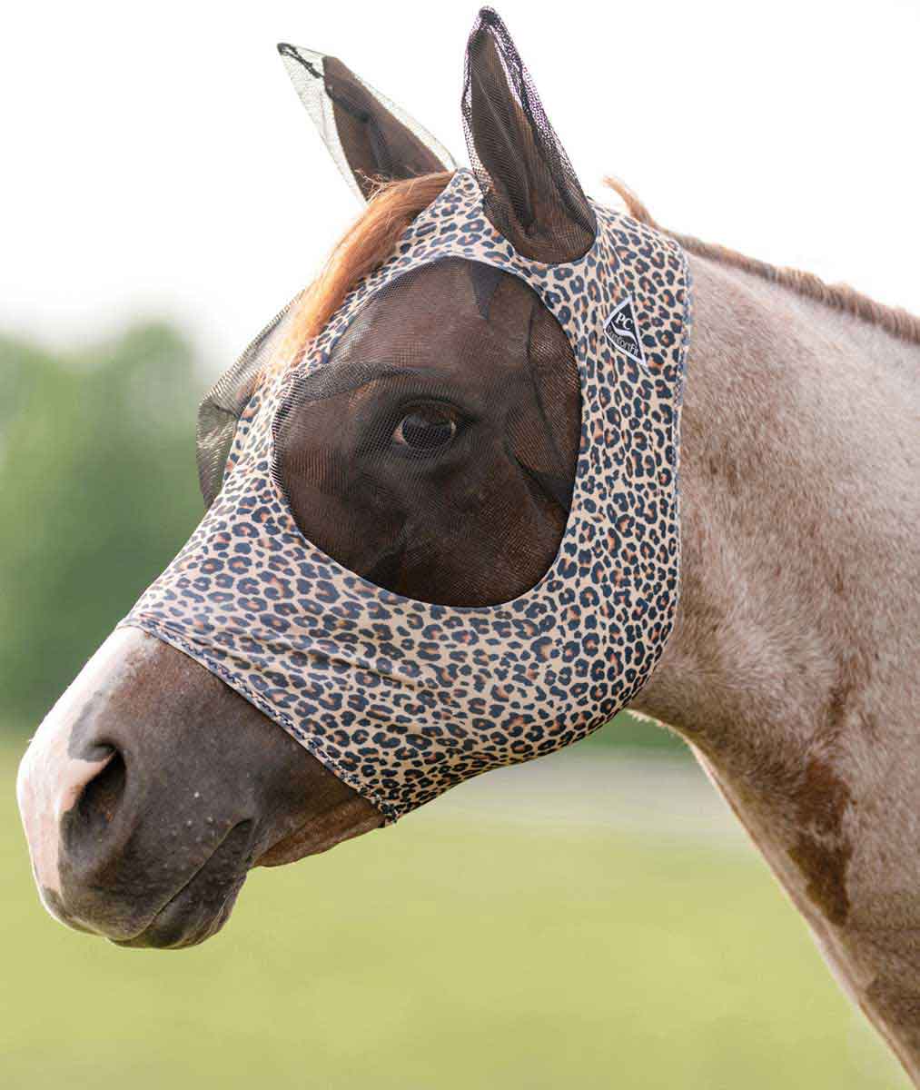 Comfort Fit Deluxe Horse Fly Mask With Ears And Forelock Opening comfort-fit-deluxe-horse-fly-mask-with-ears-and-forelock-opening