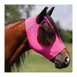 Comfort Fit Deluxe Horse Fly Mask with Ears and Forelock Opening Pink - Item # 47394
