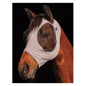 Comfort Fit Deluxe Horse Fly Mask with Ears and Forelock Opening Charcoal - Item # 47394