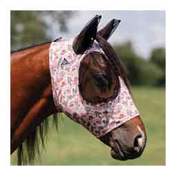Comfort Fit Deluxe Horse Fly Mask with Ears and Forelock Opening Cowgirl - Item # 47394