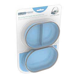 SureFeed Pet Bowl and Mat Set Blue - Item # 47410