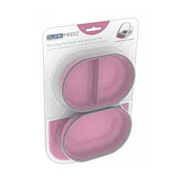 SureFeed Pet Bowl and Mat Set Pink - Item # 47410