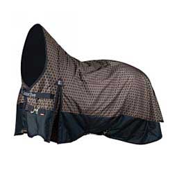 Horze Avalanche Rain Fleece Horse Sheet Navy/Brown - Item # 47437