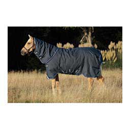Amigo Bravo 12 Plus Heavy Turnout Horse Blanket Navy/Blue/Black - Item # 47451