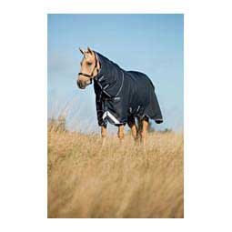 Amigo Bravo 12 Plus Heavy Turnout Horse Blanket Navy/Blue/Black - Item # 47451