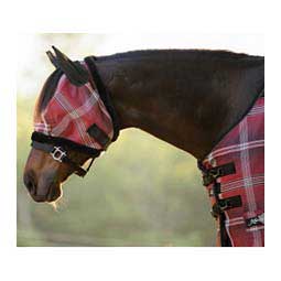 Protective Horse Fly Mask with Ears Merlot - Item # 47465