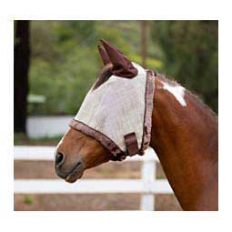 Protective Horse Fly Mask with Ears Desert Sand - Item # 47465