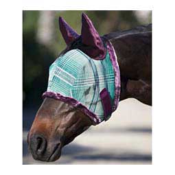 Protective Horse Fly Mask with Ears Imperial Jade - Item # 47465