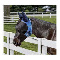 Uviator Horse Fly Mask with Ears Kentucky Blue - Item # 47466