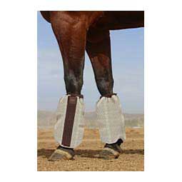 Protective Bubble Fly Boots for Horses Desert Sand - Item # 47468C