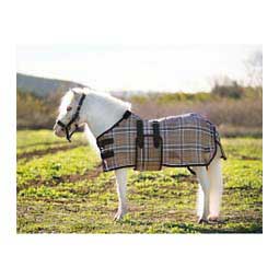 Protective Mini Horse Fly Sheet Black Plaid - Item # 47472