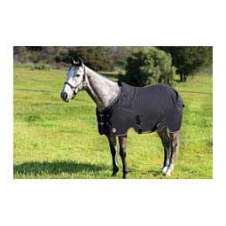 SureFit Poly Cotton Blend Horse Stable Sheet Black - Item # 47473