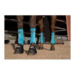 2XCool Sports Medicine Horse Boots Value Pack Pacific Blue - Item # 47540