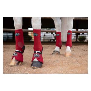 2XCool Sports Medicine Horse Boots Value Pack Crimson - Item # 47540