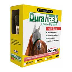 DuraMask Horse Fly Mask with Ears Green Horse - Item # 47542