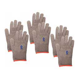 Heavy Insulated Barn Gloves Gray S (3-pair) - Item # 47593