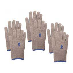 Heavy Insulated Barn Gloves Gray M (3-pair) - Item # 47593