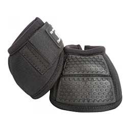 Flexion No-Turn Horse Bell Boots Black - Item # 47600