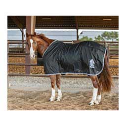 Closed Front Stable Horse Sheet Black - Item # 47657