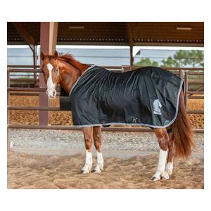 Closed Front Stable Horse Sheet Black - Item # 47657