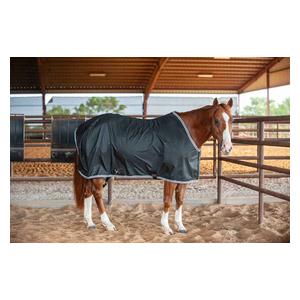 Closed Front Stable Horse Sheet Black - Item # 47657