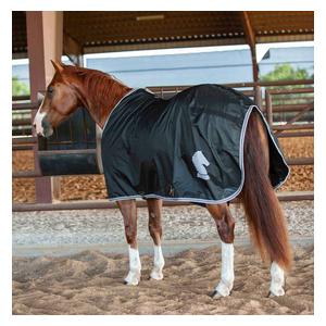 Closed Front Stable Horse Sheet Black - Item # 47657