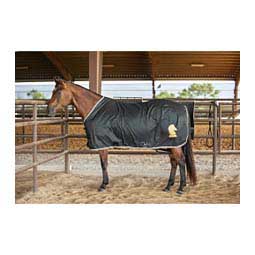 Open Front Stable Horse Sheet Black - Item # 47658