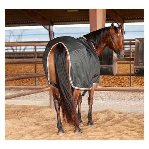 Open Front Stable Horse Sheet Black - Item # 47658