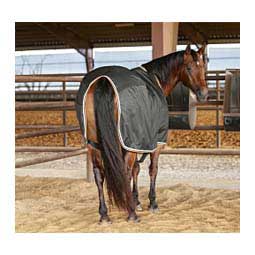 Open Front Stable Horse Sheet Black - Item # 47658