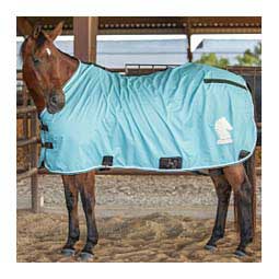 Open Front Stable Horse Sheet Turquoise - Item # 47658