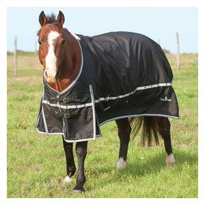 Windbreaker Standard Neck Horse Sheet Black - Item # 47659