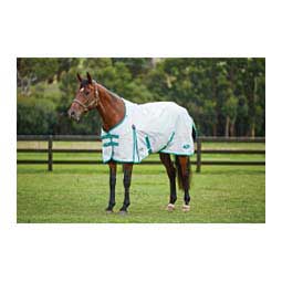 Green-Tec Standard Neck Lite Plus Horse Blanket Light Gray/Green - Item # 47675