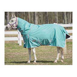 1200D Comfy Medium Detach-A-Neck Turnout Horse Blanket Turquoise - Item # 47680