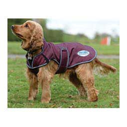 Comfitec Windbreaker Free Deluxe Dog Coat Maroon/Gray/White - Item # 47687