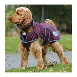 Comfitec Windbreaker Free Deluxe Dog Coat Maroon/Gray/White - Item # 47687