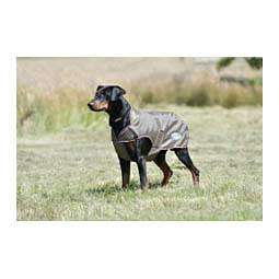 Comfitec Windbreaker Free Deluxe Dog Coat Olive/Burgundy/White - Item # 47687C