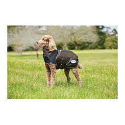 Comfitec Ultra Cozi Dog Coat Charcoal/Blue/White - Item # 47688