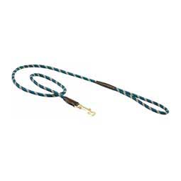 Rope Leather Dog Lead Hunter Green/Brown - Item # 47691