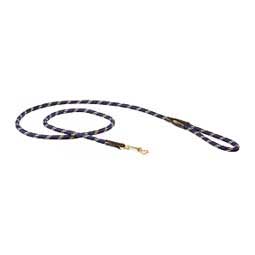 Rope Leather Dog Lead Navy/Brown - Item # 47691