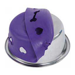 Non-Slip Stainless Steel Silicone Dog Bowl Dark Purple - Item # 47701