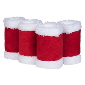 Christmas Horse Leg Wraps Red - Item # 47714