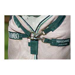 Rambo Bug Buster Vamoose with No-Fly Zone Horse Fly Sheet Oats/Sage/Green - Item # 47723