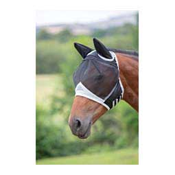 Fine Mesh Fly Mask with Ears Black - Item # 47726