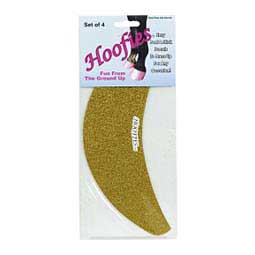 Hoofies Hoof Stickers for Horses Glitter Gold - Item # 47729