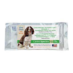 Canine Spectra 10 plus Lyme Dog Vaccine 1 dose syringe - Item # 47753