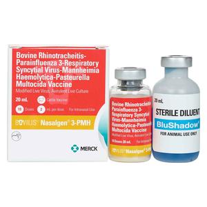 Bovilis Nasalgen 3-PMH Cattle Vaccine 10 dose + cannulas - Item # 47755