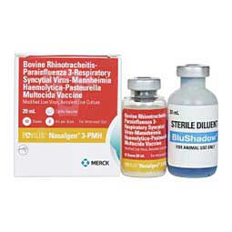 Bovilis Nasalgen 3-PMH Cattle Vaccine 10 dose + cannulas - Item # 47755