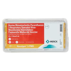 Bovilis Nasalgen 3-PMH Cattle Vaccine 25 x 1 dose + cannulas - Item # 47756