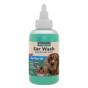 Ear Wash with Tea Tree Oil for Dogs and Cats 4 oz - Item # 47770