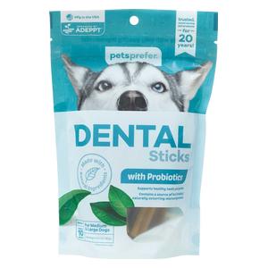 Dental Sticks with Probiotics for Dogs 10 ct - Item # 47824